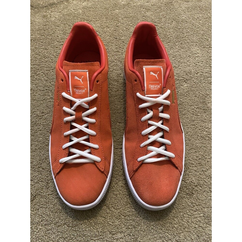 PUMA and The Trevor Project Vibrant Orange Men’s Size 11